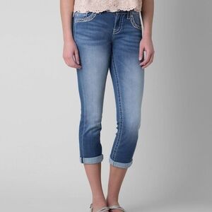 Miss Me Embellished Jeans Signature Crop Jeans Women's Size 26 JE7189C2